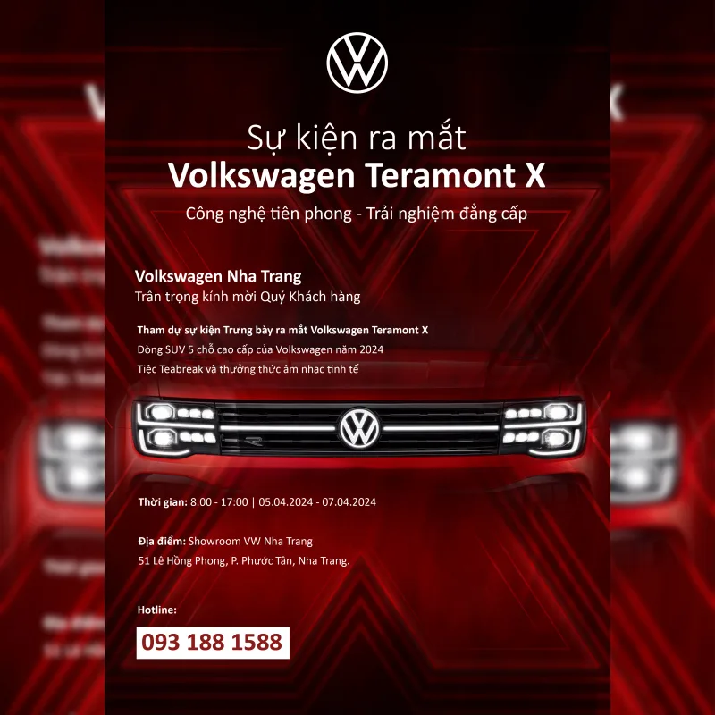 Sự Kiện Ra Mắt Volkswagen Teramont X Tại VW Nha Trang