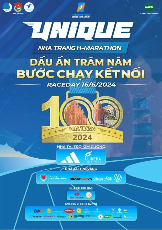 VW NHA TRANG – NHÀ TÀI TRỢ VÀNG GIẢI UNIQUE NHA TRANG H-MARATHON 2024