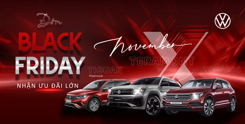 Đón Black Friday. Nhận ưu đãi ngay tháng 11 này