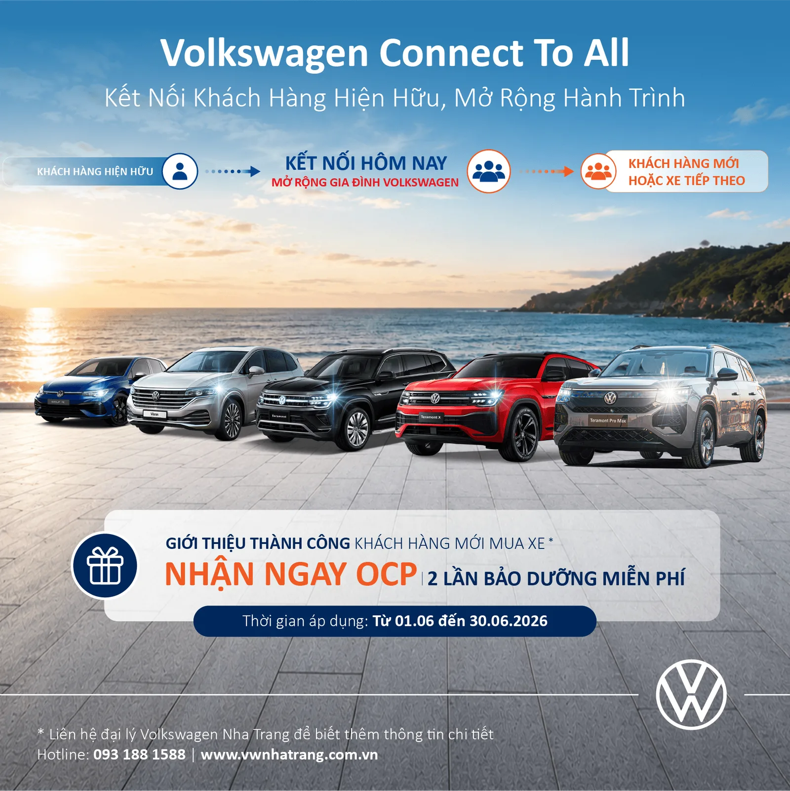 Hình minh họa bài viết: Chương trình “Volkswagen Connect To All – Kết nối khách hàng hiện hữu, mở rộng hành trình”